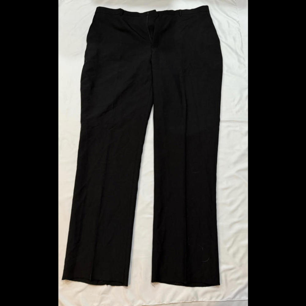 Vitto Italy Dress Suit Pants Black 52R Waist 46
